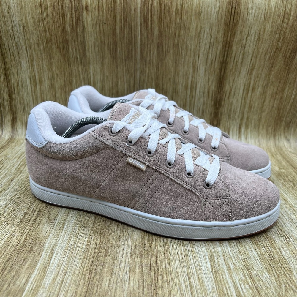 Osiris Troma Redux Men's Size 8.5 Suede Tan Sneakers Skateboarding Shoes Low Top